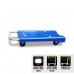 LOGSMITH MP-001 Foldable Portable Mini Plastic Trolley