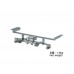 Prestar NB-S101 Foldable Handle Metal Base Trolley with Brake